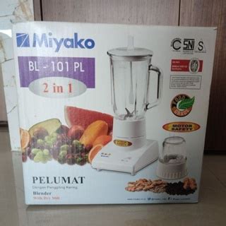 Jual Miyako Blender 101 PL BL 101 PL 2 In 1 Kapasitas 1 Liter