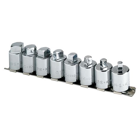 12 In Drive Male Pipe Plug Socket Set 8 Piece