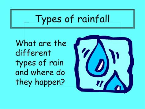 Ppt Types Of Rainfall Powerpoint Presentation Free Download Id1275400