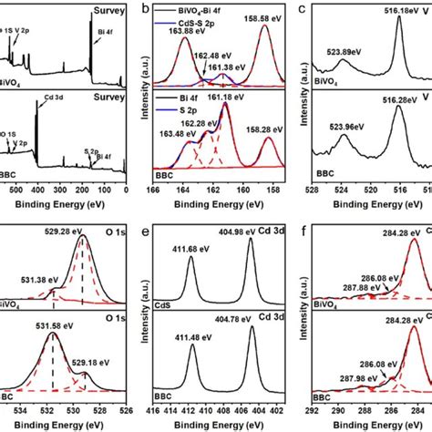 Survey Xps Spectra A And High Resolution Xps Spectra Of Bi 4f S 2p Download Scientific