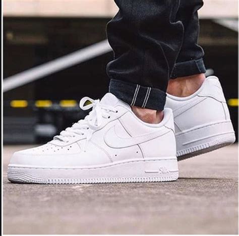 Tenis Nike Air Force One Blanco Ni O Cm Original