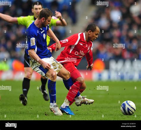 Leicester City's Richie Wellens (left) fouls Nottingham Forest's Robert ...