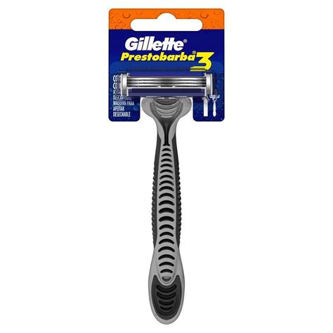 Aparelho De Barbear Gillette Prestobarba 3 Regular C 1 Unidade