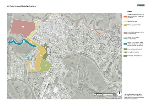 Botanic Gardens Master Plan Diagrams Picton Botanic Gardens