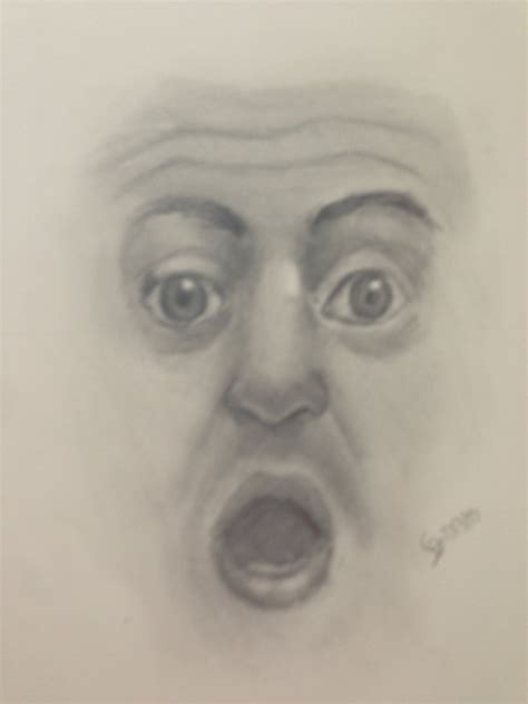 Shocked Face Drawing at GetDrawings | Free download