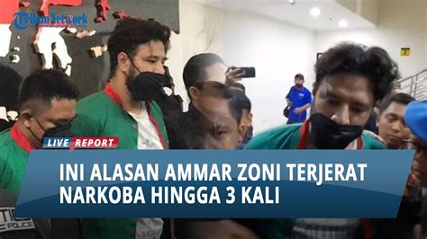 Mengaku Jadi Pelampiasan Ini Alasan Ammar Zoni Terjerat Narkoba Hingga