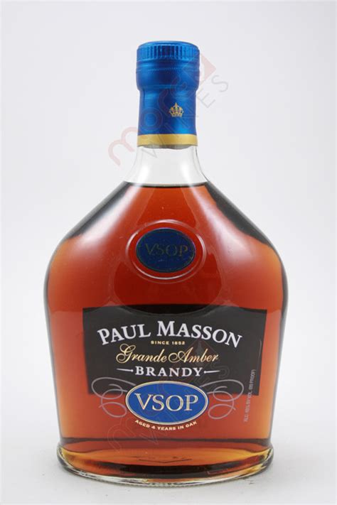 Paul Masson Grande Amber Vsop Brandy 750ml Morewines