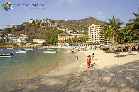 Puerto Vallarta Beach Map And Beaches In Banderas Bay