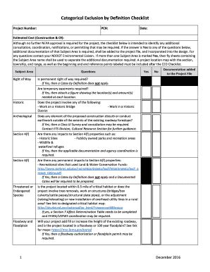 Fillable Online Dot Nd CED Checklist Dot Nd Fax Email Print PdfFiller