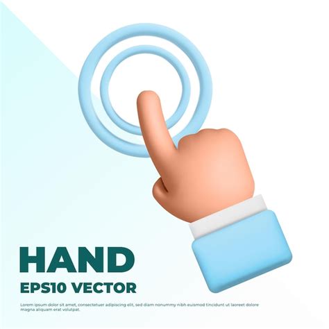 Gesto De La Mano Humana Vector Premium