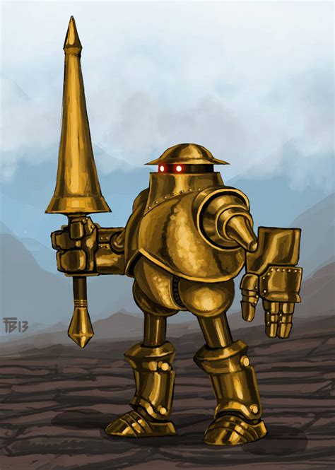 Mki Quixote Pattern Brass Golem By Ashlore On Deviantart