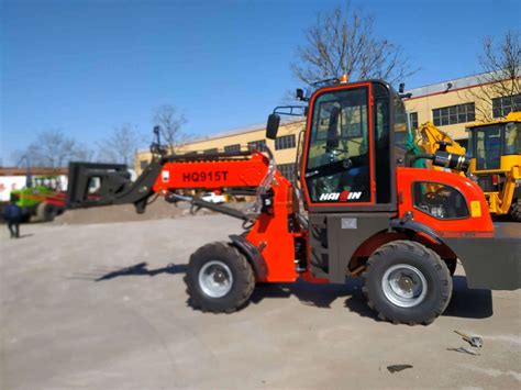 Haiqin Brand Small Articulated Telescopic Loader HQ915T With Euro 5