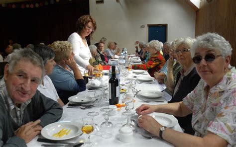 Repas du CCAS Ambiance conviviale Le Télégramme