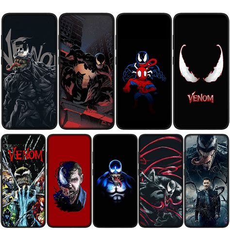 Venom Hero Marvel funda suave para Realme carcasa de teléfono para