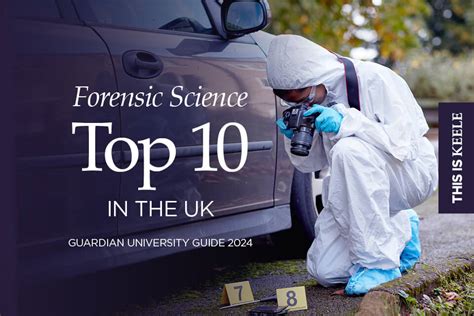 Forensic Science At Keele Ranked In UK Top 10 Keele University