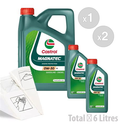 Castrol MAGNATEC Hybrid 0W 20 Engine Oil 1L 15F872 My Motor 56 OFF