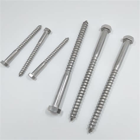 Din High Quality Stainless Steel Easydrive Coach Screws Hex