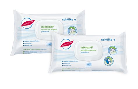 mikrozid sensitive wipes premium schülke