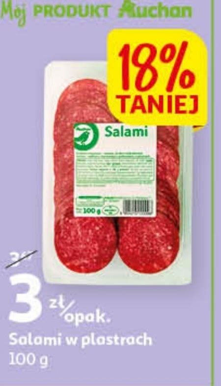 Salami Auchan Promocja Auchan Hipermarket Ding Pl