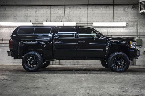 Black Lifted Chevy Silverado 4x4