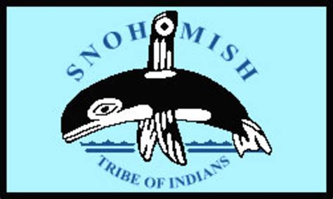 Flag Of The Snohomish Tribe Of Indians Self Adhesive Decal Etsy