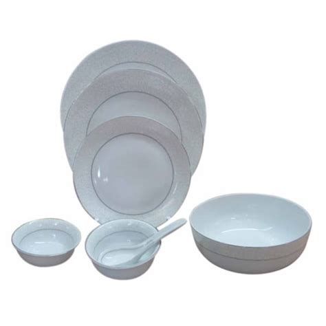 Buy/Send Dinner Set Plain White Set Of 33 Online | IGP | JVS1217570