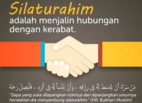 PENGERTIAN DAN CONTOH SILATURAHMI Sejarah Islam Dan Aturan Dasar