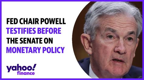 Fed Chair Jerome Powell Testifies Before The Senate On Semiannual