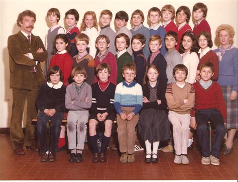 Photo de classe 7éme de 1980 Ecole Privé Saint honoré D eylau