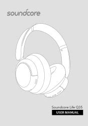 Soundcore Life Q35 | Noise-Cancelling Headphones with LDAC Manual