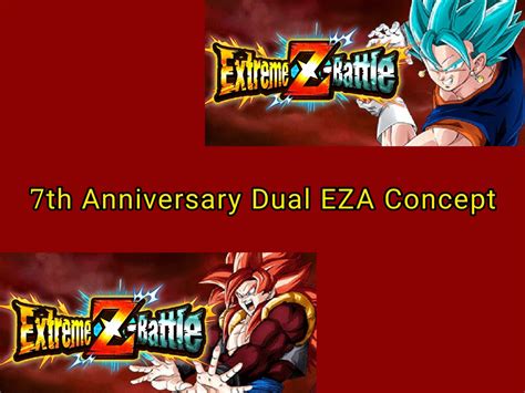 7th Anniversary Celebration Eza Concepts Part 3 Eza Ss4 Gogeta And Blue Vegito Rdbzdokkanbattle