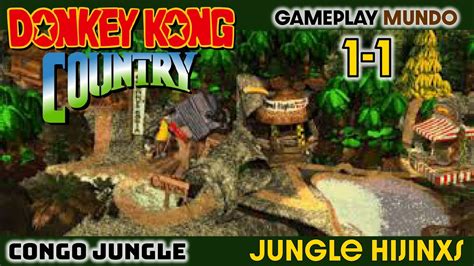 Congo Jungle Jungle Hijinxs Donkey Kong Country DKC Gameplay