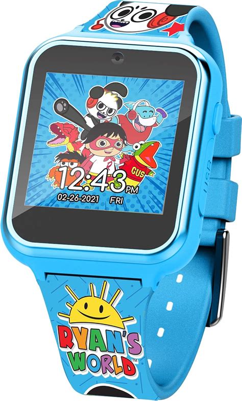 Accutime Kids Ryans World Blue Educational Learning