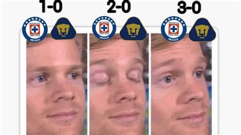 Los Mejores Memes De La Goleada De Cruz Azul Sobre Pumas En Semifinal