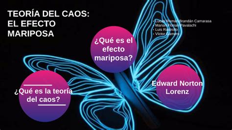 Teoría Del Caos El Efecto Mariposa By Víctor Gamero Vivares On Prezi