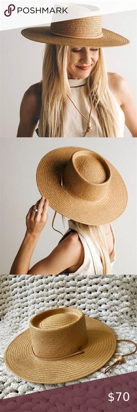 Gigi Pip Aiden Straw Pork Pie In Natural M L 59cm Worn Once Pork Pie Summer Hats Hats