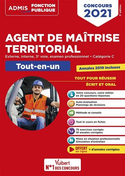 Concours Agent De Ma Trise Territorial Cat Gorie C Tout En Un