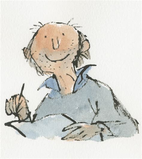 Quentin Blake Illustrations Portrait Childrens Book Illustration