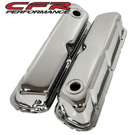 Chrome Steel Valve Covers Ford Small Block V8 302 50 289 351w 260 Mustang Truck