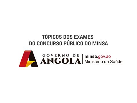 T Picos Das Provas Do Concurso P Blico Do Minist Rio Da Sa De Minsa