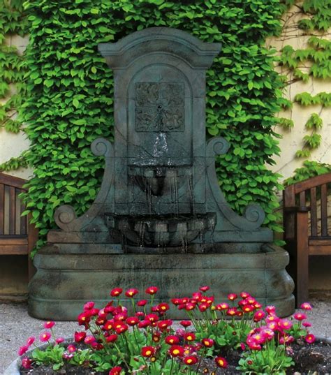 Lamura Four Seasons Flat Wall Fountain Artistic Statuary