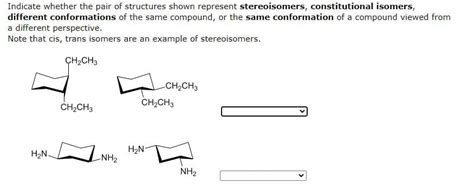 Answered Indicate Whether The Pair Of Structures Bartleby