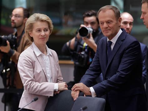 Ursula von der Leyen spotkała się z Donaldem Tuskiem