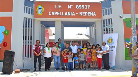 Inauguran nueva infraestructura en el colegio N 89537 de Capellanía