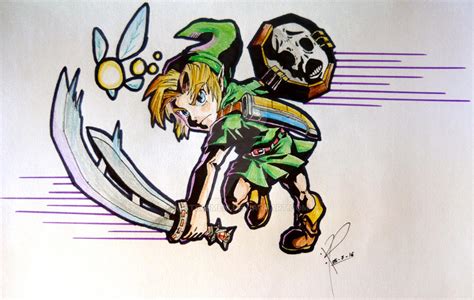 Young Link (Majora's Mask) by MisteremeM on DeviantArt