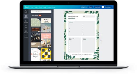 Como Fazer Planner Di Rio Online Gratuitamente Canva