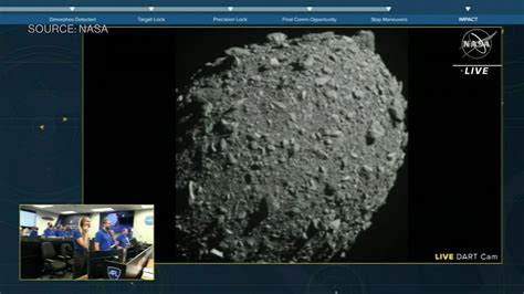 This Is The Moment Nasa Crashed A Spacecraft Into An Asteroid Youtube