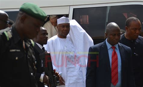 Photos Senate President Bukola Saraki At Cct Today Punch Newspapers