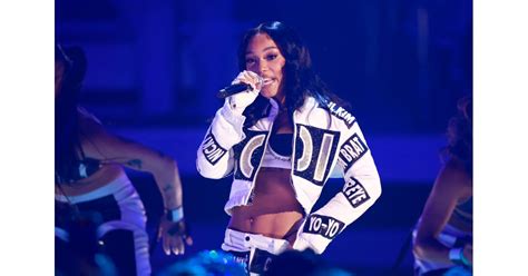 Coi Lerays Bet Awards Outfit Pays Tribute To Female Rappers Popsugar