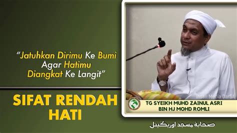 Tuan Guru Sheikh Muhd Zainul Asri YouTube